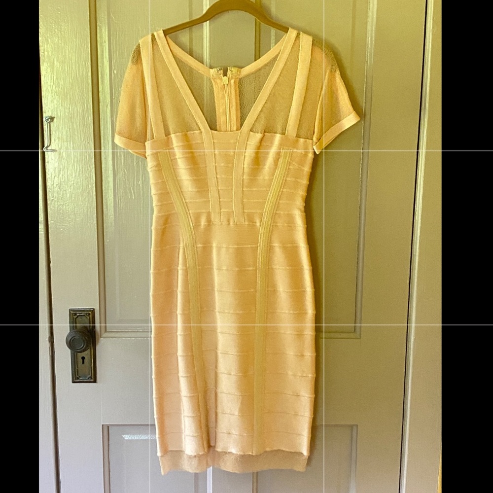 Classy and sexy Herve Leger bandage dress